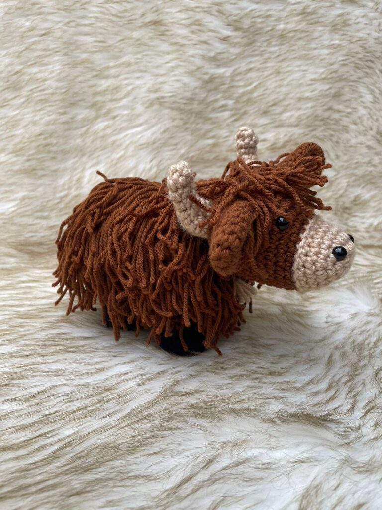 Highland cow tutorial