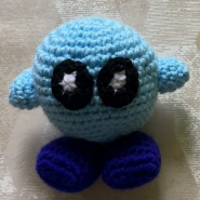 Adding eyes in crochet amigurumi