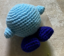 assembling of crochet amigurumi