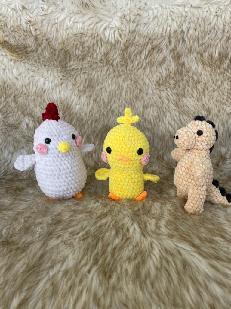 crochet plushies